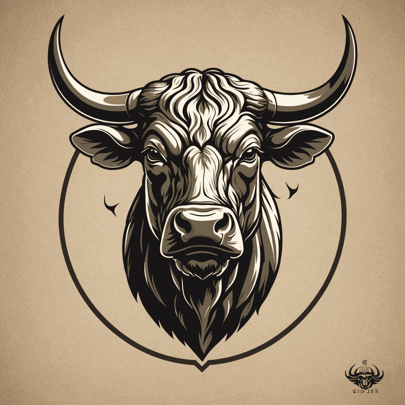 BullCeraq logo featuring a stylized bull head